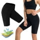 thumbnail image 4 of Pantalones cortos unisex con absorción de sudor, transpirables, a la moda, deportivos, para ejercicio, gimnasio, Yoga (negro L), 4 of 8