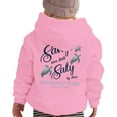 thumbnail image 7 of Tiijoy Toddler Girls Graphic Hoodie Preppy Long Sleeve Hooded Sweatshirt, Sizes 2-3T, 7 of 7