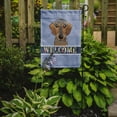 thumbnail image 2 of Caroline's Treasures BB1419GF Wirehaired Dachshund Welcome Flag Garden Size , Small, multicolor, 2 of 3