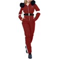 thumbnail image 2 of Blekii Girls Ski Jumpsuit Removable Collar, Girls Ski Jumpsuit, Removable Collar Winter Snowsuit for Outdoor Sports, Warm One-Piece with Belt Winter Snowsuit Outdoor Sports Skiing, Snowboarding,, 2 of 9