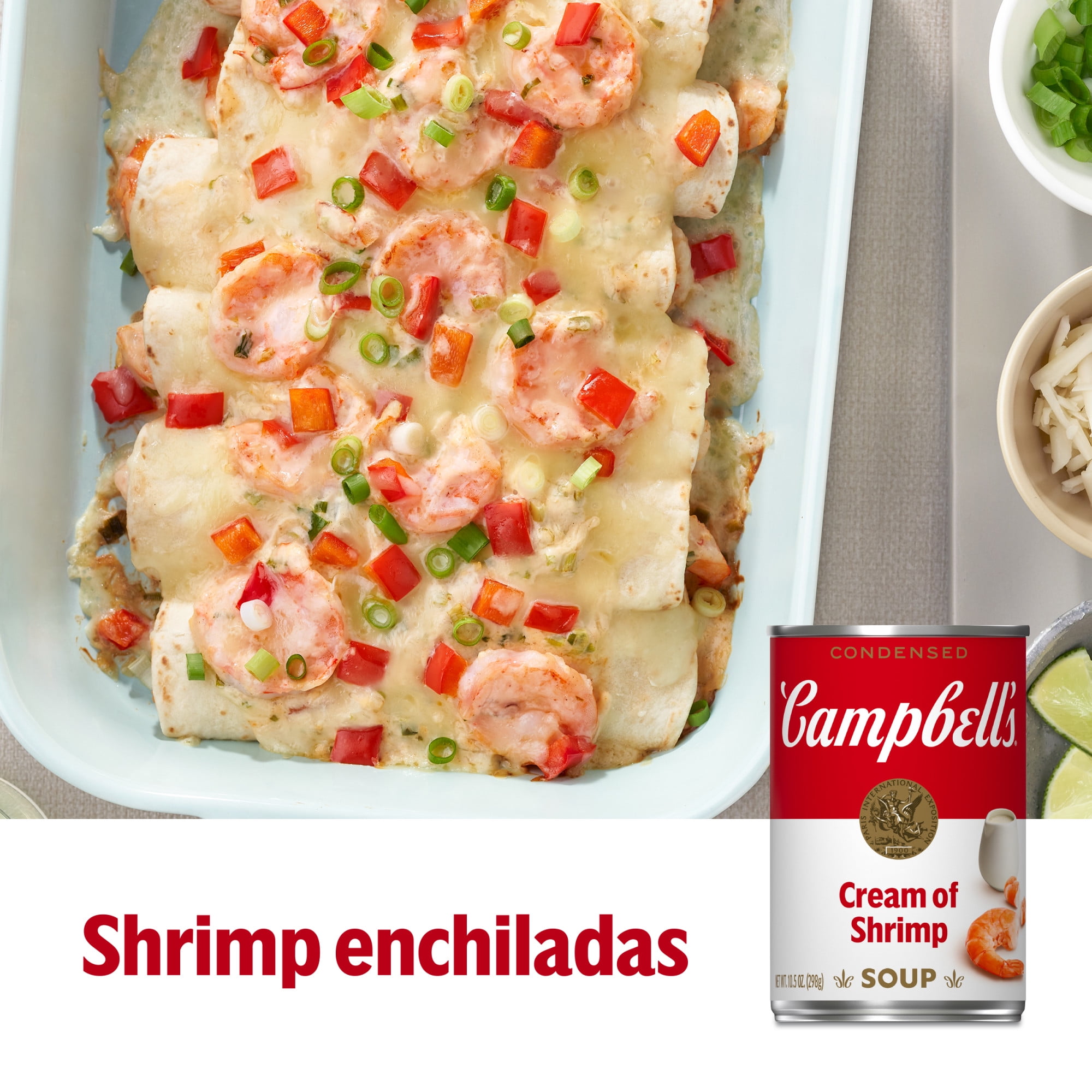 Campbell's Condensed Cream of Shrimp Soup, 10.5 oz Can