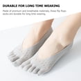 thumbnail image 3 of unbranded 3 Pares De Calcetines Para Mujer Con Separados Y Antideslizante, 3 of 8