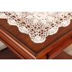 thumbnail image 5 of Nvzi Mantel de encaje de ganchillo hecho a mano, mantel individual, manteles para comedor, funda para mesita de noche de 15 pulgadas, 5 of 5