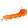 thumbnail image 3 of (8 Pack) Interlocking Tire Skates for Tow Truck Wrecker Rollback Carrier Safety Orange, 3 of 9