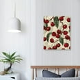 thumbnail image 4 of Awypu  Cherry Pattern Canvas Prints Canvas Wall Art For Living Room Wall Decor For Modern Home Bathroom Office, 4 of 5