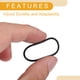 thumbnail image 3 of 50 Pcs 26mm ID x 1.5mm CS Universal Car O Ring Seal Gasket - Car - Faucet Repair Trucks Suvs Trailer Tube Sealing Waterproof - NBR Rubber Black, 3 of 6