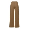thumbnail image 6 of SNKSDGM Women's Plus Cargo Pants Women Jeans Petite Womens Sweatpants Tall Length Women's Casual Solid Color Lace up Straight Leg Sports Slacks2, 6 of 6