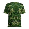 thumbnail image 4 of Yaoyar Men and Women Funny Camouflage Short Sleeve Casual Vintage Fitness Crewneck T-Shirts Casual Sports Round Neck Vintage Short Sleeved Shirt Blouse Tops,Camouflage,L, 4 of 8