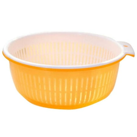 

Panda Superstore PS-HOM5298280011-SUNNY00135 Plastic Drain Vegetables Compartment Tray Random Color A