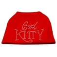 thumbnail image 5 of Pet Dog  Cat Shirt Rhinestone, "Bad Kitty", 5 of 9