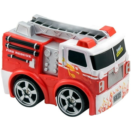 20305 Shake For Sound - Fire Truck Vehicle, Soft, safe and squeezable. By Kid