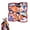 Wine red, variant on 35"Satin Silk Like Hair Scarf Bandana Light Head Wraps Neck Face Scarves Cover for Women - Dark blue