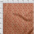 thumbnail image 2 of oneOone Cotton Jersey Rose Brown Fabric Batik Sewing Material Print Fabric By The Yard 58 Inch Wide, 2 of 4