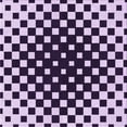 thumbnail image 1 of Ahgly Tapis d'Intérieur Lavable en Machine Carré Transitionnel Fleur Rose, 7 Pieds Carré, 1 of 7