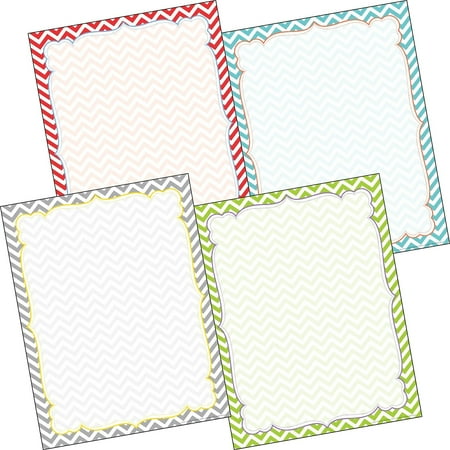 UPC: 0704068005686 | Barker Creek Chart Set Beautiful Chevron 4/Set LL568