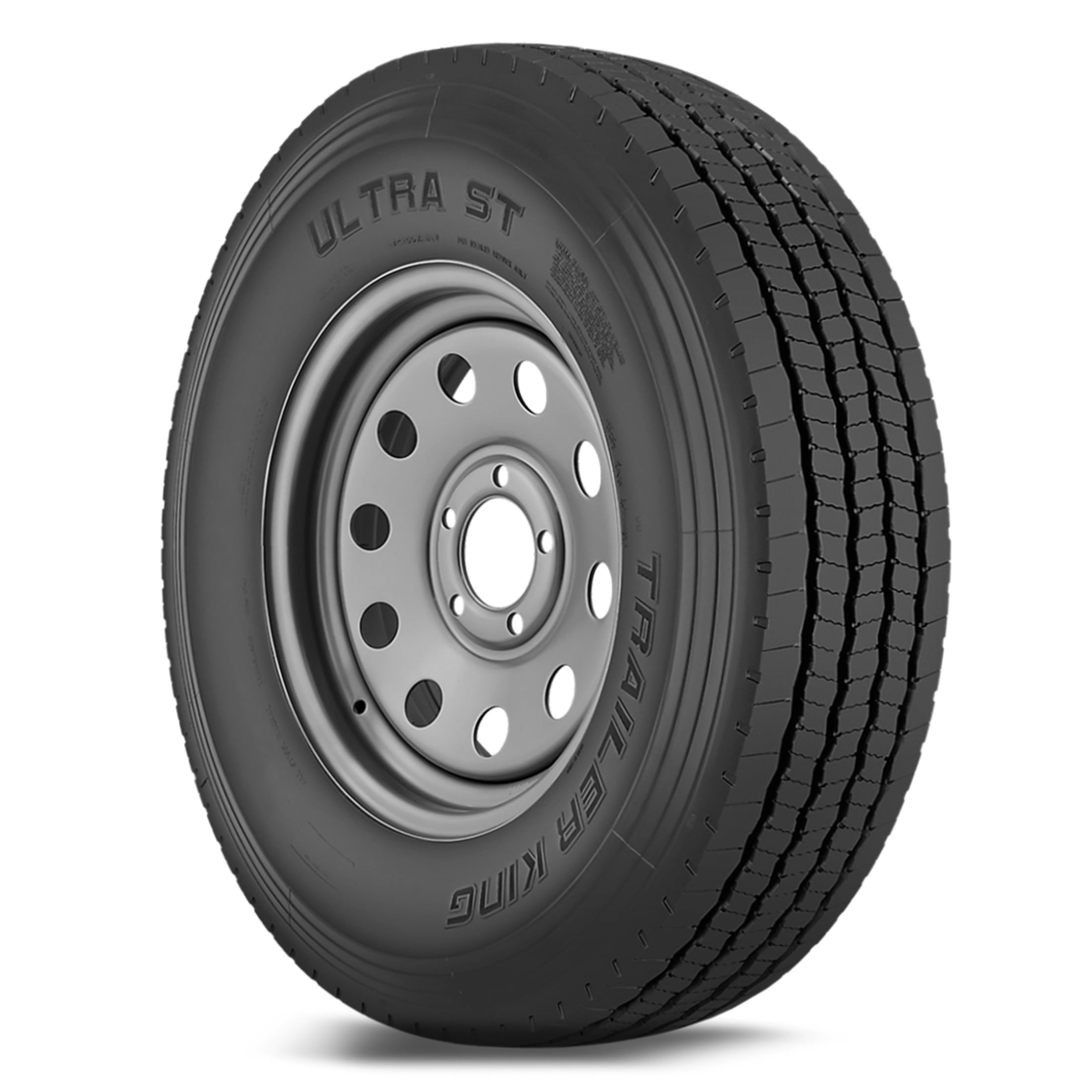 Trailer King ULTRA ST ST225/90R16 129/125L 14PR G Trailer Tires ST225/90R/16 (Tire Only)