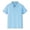 #A02-Sky Blue, variant on Abcomgle Boys Golf Shirts 12-14 Short Sleeve Pique Polo Shirt Button Closure Solid Color School Uniform Shirts Soft Collared Fall Back to School Clothes