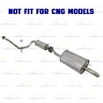 thumbnail image 4 of Northeastern Exhaust | Stainless Steel Intermediate Pipe, Resonator Assembly & Muffler  Kit Fits 2014-2015 Honda Civic 1.8L Sedan - Direct Fit, 4 of 7