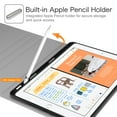 thumbnail image 4 of Fintie Keyboard Case for iPad 9th/8th/7th Generation (2021/2020/2019) 10.2 Inch, Detachable Keyboard and Soft TPU Stand Cover with Built-in Pencil Holder, 4 of 7