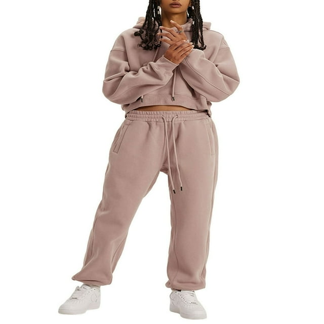 Sweat à Capuche à Manches Longues pour Femme