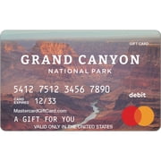 Mastercard® $20-$500 eGift Card Grand Canyon (Plus $6.84 Purchase Fee) [Email Delivery]