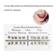 thumbnail image 3 of 10 Paquetes De Soportes De Ortodoncia Para Dientes Dentales De Metal, 022 Ranuras, 345 Ganchos Edgewise, 3 of 7