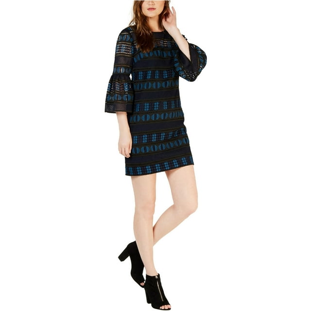 Trina Turk Vestido vaina Dreamland para mujer, azul, 10