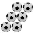 thumbnail image 2 of 6 Pcs Ballons de Football de Table 32mm Noir/blanc, 2 of 9