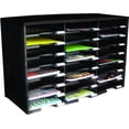 thumbnail image 2 of Organizador de literatura Storex, modular, 24 compartimentos, negro, 2 of 8