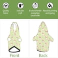 thumbnail image 6 of KLL Rabbit With Tie for Basic Dog Hoodie - Pet Hoodie Sweater with Leash Hole - Cute Dog Sweatshirt - Pet Clothes Hooded Sweatshirt for Dog & Cat -Large, 6 of 8