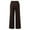 Brown, variant on SNKSDGM Women's Plus Wide Leg Pants Women Petite Length Dress Pants Women High Waisted Straight Leg Women Color Tightness Wide Leg Pants Pocket Drawstring Trousers