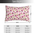 thumbnail image 2 of Kdxio Cotton Pillow Cases 14"x20" Pillowcases,Soft and Breathable Bedroom Pillow Cases-Strawberry And Cheery, 2 of 8