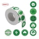 thumbnail image 1 of 500 Pcs Self-adhesive Stickers for St.patrick Day Party Shamrock Stickers Irish Clover-Stickers DIY Decorative Stickers, 1 of 4