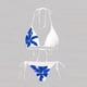 thumbnail image 4 of Trajes de baño para mujer, conjunto de traje de baño estampado de dos piezas a la moda para mujer, trajes de baño para mujer, trajes de baño para mujer, trajes de baño de moda de playa para mujer, 4 of 5