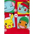 thumbnail image 2 of Pokémon Boys Long Sleeve Top and Pants Sleep Set, 2-Piece, Sizes 4-10, 2 of 3