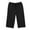 Black, variant on Yuncity Men's Pajama Pants Casual Leisure Capris Thin Loose Home Pants L