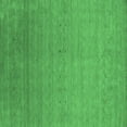 thumbnail image 1 of Ahgly Company Indoor Square Abstract Emerald Green Contemporary Area Rugs, 4' Square, 1 of 4