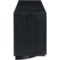 thumbnail image 4 of Meridian Furniture Bellona Black Oak Veneer Sideboard/Buffet, 4 of 11