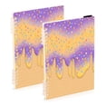 thumbnail image 5 of joogoo A5 Spiral Journal Notebook Ice Cream Purple College Ruled Notebooks 8.3" x 5.7" 1 PC, 5 of 8