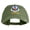 Olive, variant on 9 AF Ninth Air Force Veteran Embroidered Washed Solid Pigment Dyed Cotton Twill Brass Buckle Cap - Khaki OSFM