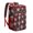 Red and Black, variant on Travel Cooler Bag - Red and Black Christmas Snowflake Pattern Camping Beer Cooler Backpack with Bottle Opener- Waterproof Insulated Picnic Backpacks - Cooler Bag for Beach