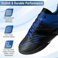 thumbnail image 3 of Vizari Liga Indoor Football Shoes for Kids | 100% Synthetic and Machine Washable Indoor Cleats with Rubber Sole | Durable and Comfortable for Boys and Girls | Ideal for Indoor Soccer and Futsal, 3 of 6