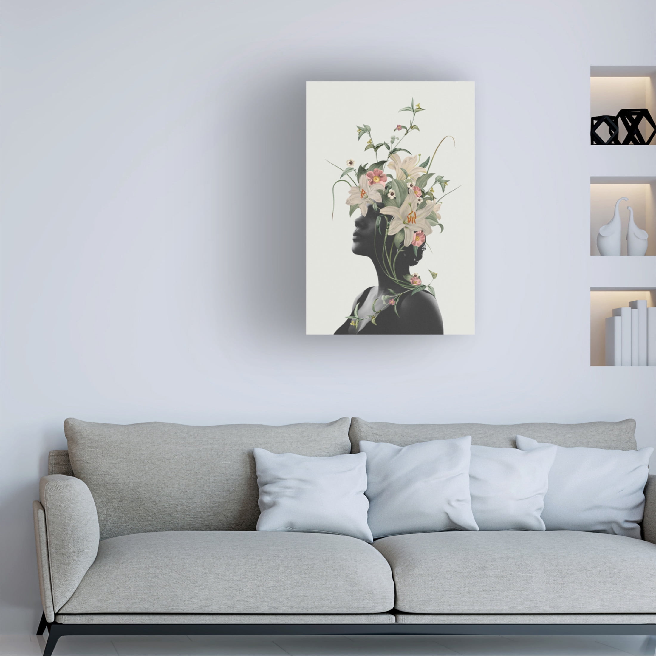 Trademark Fine Art Frida Floral Studio Lily flower Canvas Wall Art