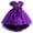 Purple, variant on Cute Baby Girls Dresses Toddler Kids Girl Dress Christmas Sleeveless Bowknot Flower Princess Dress Catwalk Performance Dress 4-13 Years(Purple,8-9 Years)