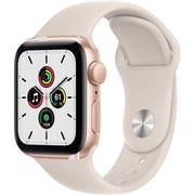 MKQ03LL-A 40 mm SE Gold Aluminum Case Watch with Starlight Sport Band