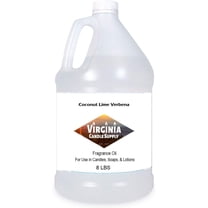 Coconut Lime Verbena 8lb Bottle for Candle Making, Soap Making, Tart Making, Room Sprays, Lotions, Car Fresheners, Slime, Bath Bombs, Warmers