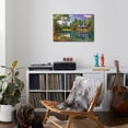 thumbnail image 4 of Art.com Crystal Lake Cabin Art Print by Dominic Davison, 36" x 24", 4 of 4