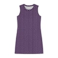 thumbnail image 6 of Mifsaly Polka-Dot Sleeveless Dresses Women Side Slit Cut Mini Cotton Dress Breathable Casual Summer Vacation Sundresses XXL, 6 of 6