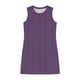 thumbnail image 5 of Vestido Casual Tops para las Mujeres Impresión Casual Cómodo sin Mangas Cuello Redondo Vestido sin Mangas Sólido para las Mujeres, 5 of 6
