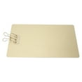 thumbnail image 4 of Clipboards, Rustproof Treatment Brushed Panel Texture Multifunctional Use Long Clipboard  For Office For Business Trip For File Organization For Student, 4 of 8